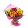 Bouquet di margherite dai toni del giallo