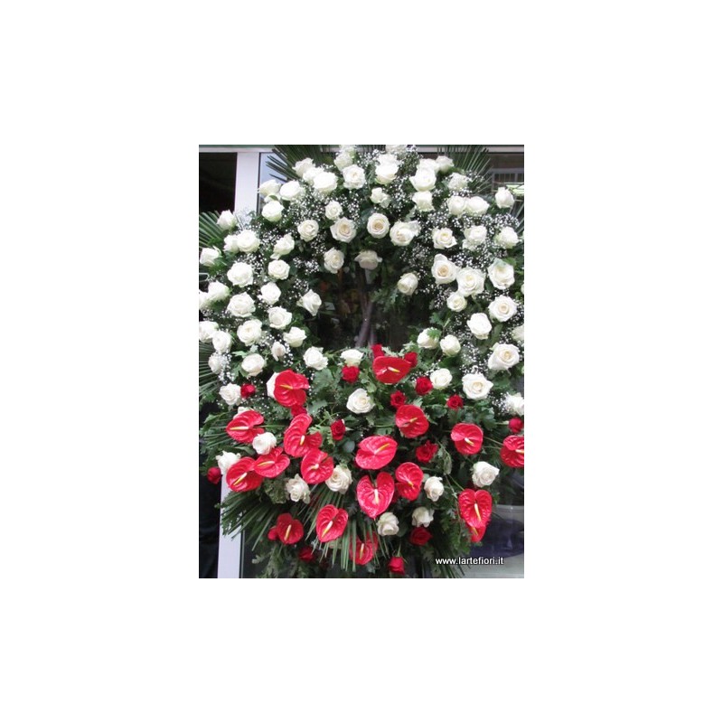 Grande corona funebre 