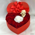 Box Special Cuore di rose Senza Tempo.