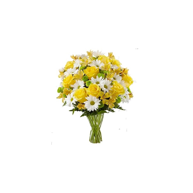Bouquet, Mix White and Yellow 