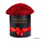 15 Roses rouges dans une boîte, dans les moments de bonheur inoubliables!