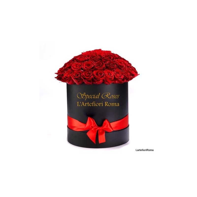 15 red Roses in a box, in the unforgettable excitement!