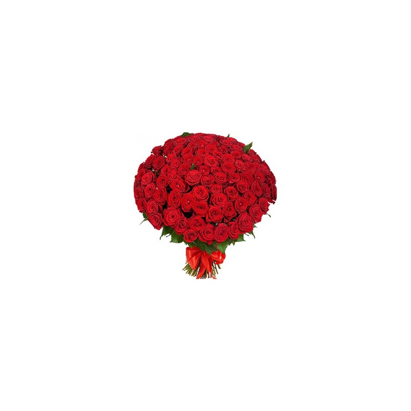 Ramo de Rosas Rojas y Blancas
