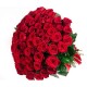  San Valentino5 -Buchet de trandafiri roșii și albe margarete