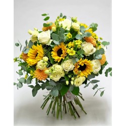 Girasoli rose bianche margherite...