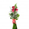 3 Rose rosse in confezione 