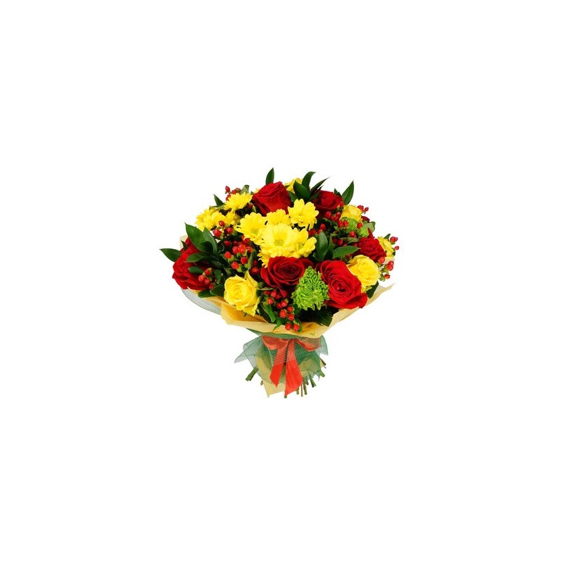 Bouquet of yellow and red 1