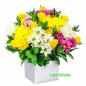 flowers in purse