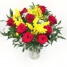  8 MARZO,  Mimosa e rose rosse