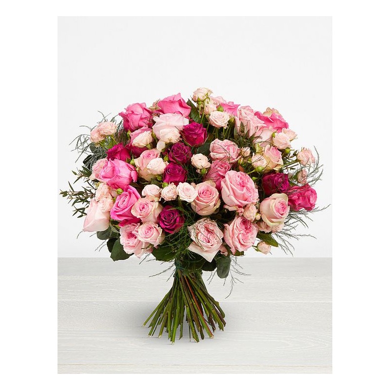 Bouquet di roselline bianche