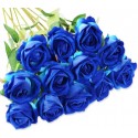 Occhi Blu ,bouquet con 18 rose blu.