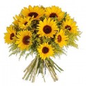 A large Bouquet of Sunflowers