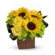 Bouquet of Sunflowers and lilies
