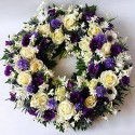 La corona de flores 