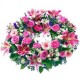 La corona de flores 