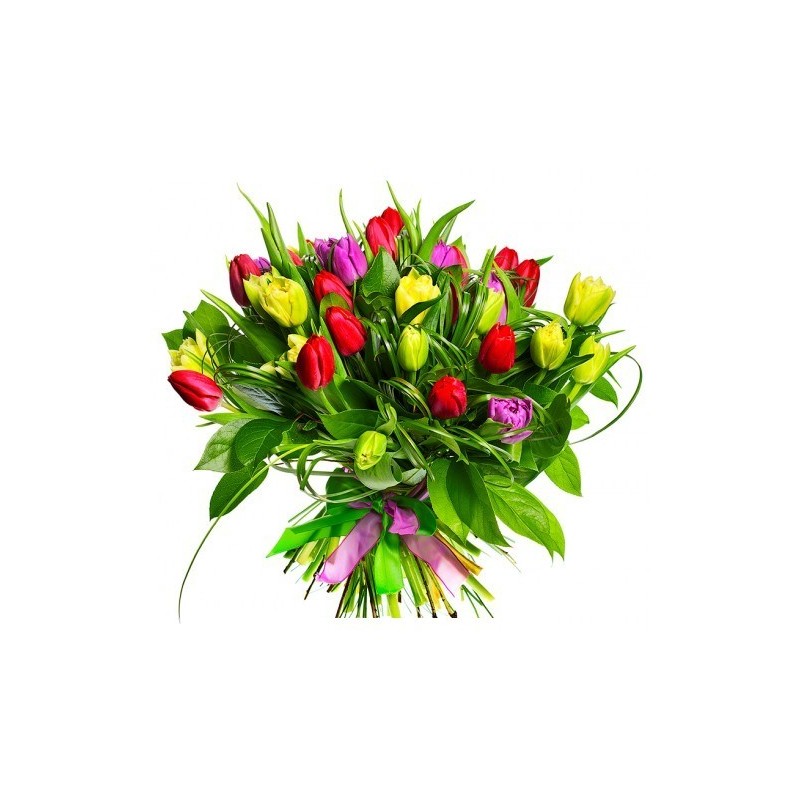 Give the gift of Tulips , the tulips for your declaration of love.