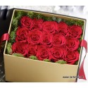 Combination sushi of 15 roses delivered in a box