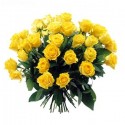 Bouquet de roses jaunes jaune