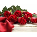 10 red Roses in box 