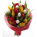 Bouquet di tulipani colorati