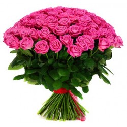 Buchet mare de 32 de Trandafiri roz