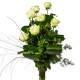 7 rose bianche